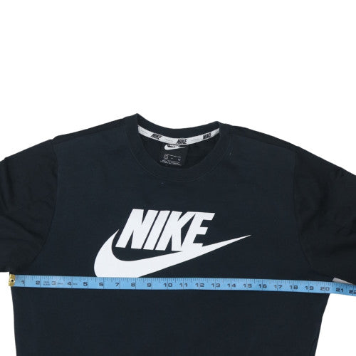 Mens UK Size S Nike Black Pullover Sweatshirt
