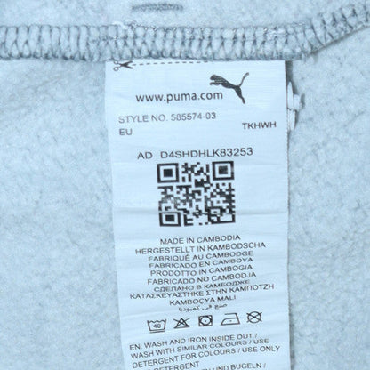 Puma Boys Grey Pullover Hoodie Size 15-16 Years Classic Logo Style