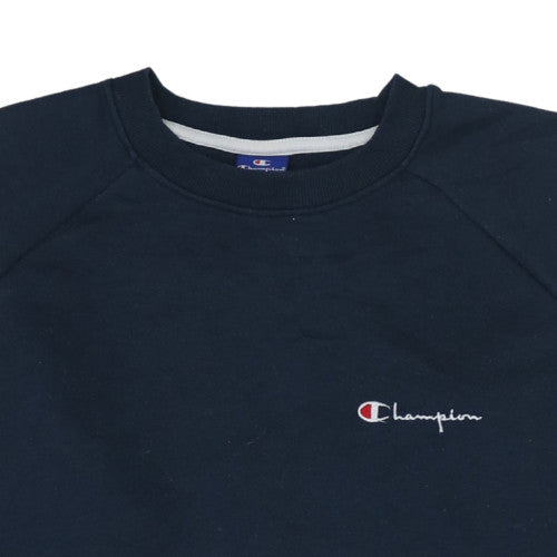 Mens UK Size 2XL Champion Blue Pullover Sweatshirt
