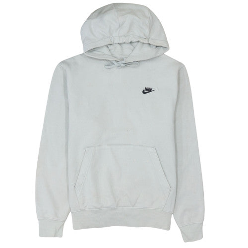 Mens UK Size M Nike Grey Pullover Hoodie