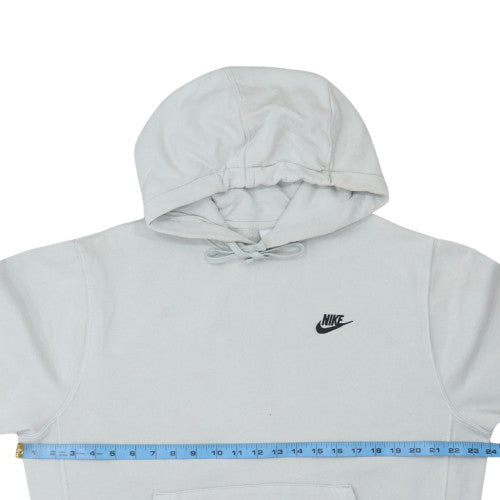 Mens UK Size M Nike Grey Pullover Hoodie