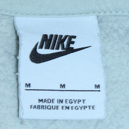 Mens UK Size M Nike Grey Pullover Hoodie