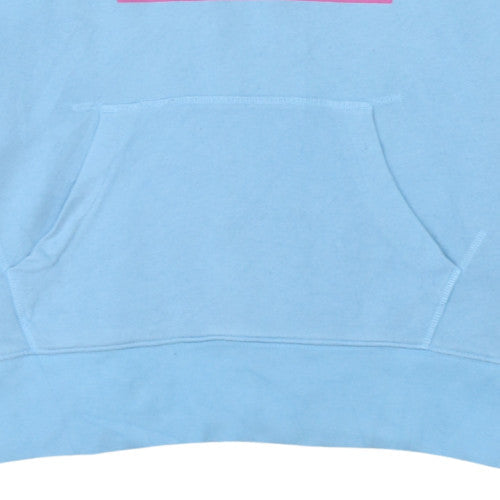 Mens UK Size M Levi's Blue Pullover Hoodie