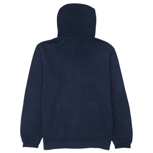 Mens UK Size M Nike Blue Full Zip Hoodie