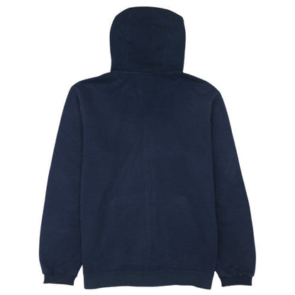 Mens UK Size M Nike Blue Full Zip Hoodie