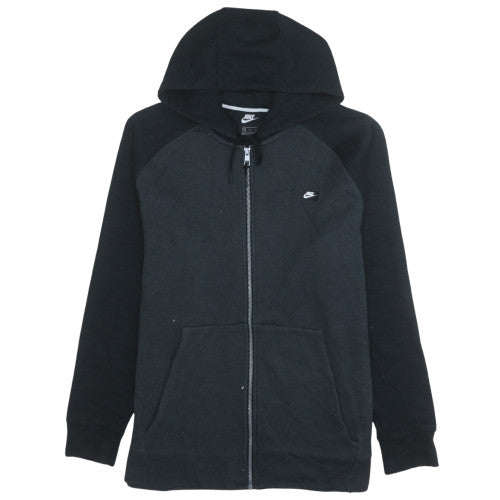 Mens UK Size XL Nike Black Full Zip Hoodie