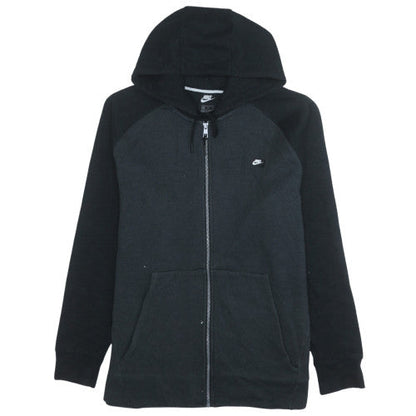 Mens UK Size XL Nike Black Full Zip Hoodie