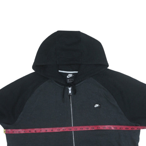 Mens UK Size XL Nike Black Full Zip Hoodie