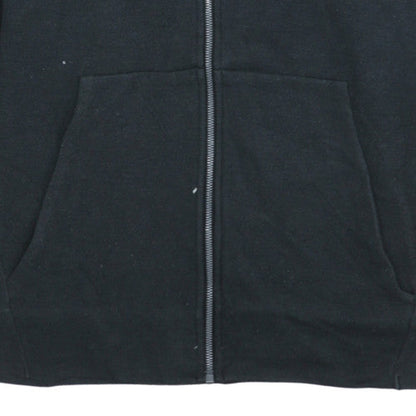 Mens UK Size XL Nike Black Full Zip Hoodie