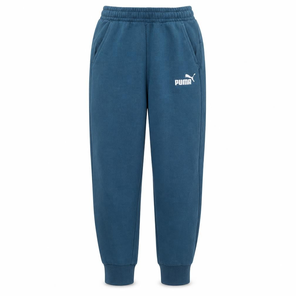 Puma Men's Blue Fleece Jogger Sweatpants S Regular Fit Activewear