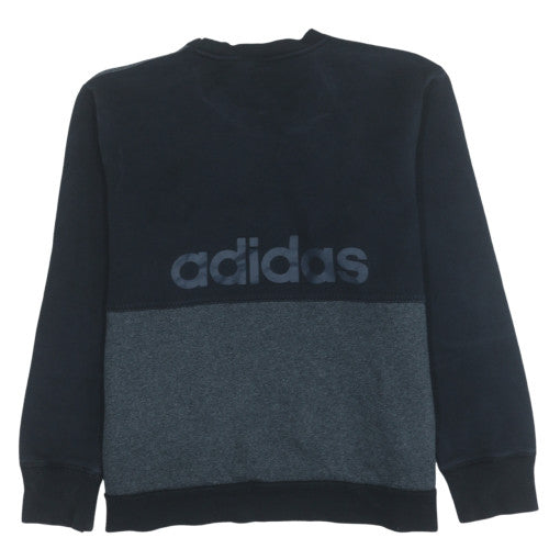 Mens UK Size XL adidas Black Pullover Sweatshirt