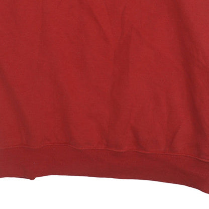 Mens UK Size 3XLT U.S. Polo Assn. Red Pullover Sweatshirt