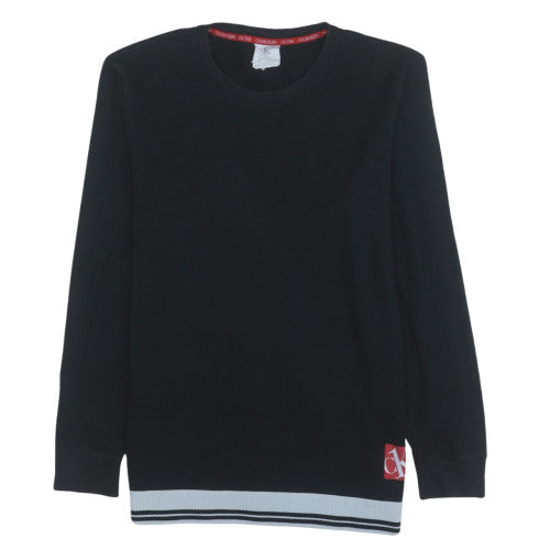 Mens UK Size M Calvin Klein Black Pullover Sweatshirt