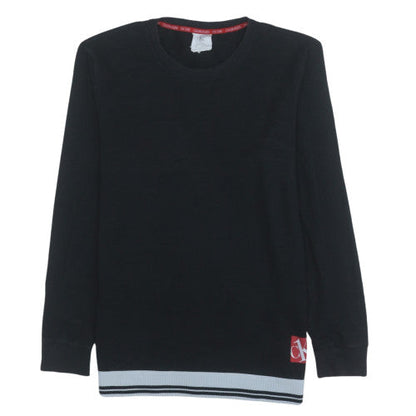 Mens UK Size M Calvin Klein Black Pullover Sweatshirt