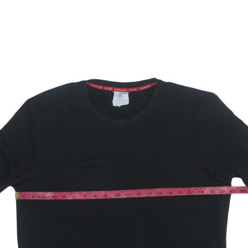 Mens UK Size M Calvin Klein Black Pullover Sweatshirt