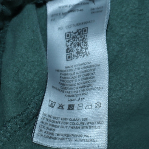 Teenss UK Size 13-14Y PUMA Regular Fit Jogger Green Trousers