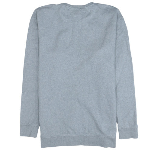 Mens UK Size 2XL Tommy Jeans Grey Pullover Sweatshirt