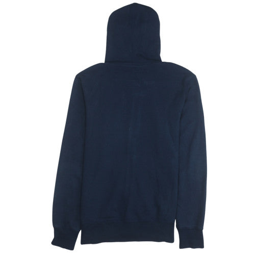 Mens UK Size M Nike Blue Full Zip Hoodie