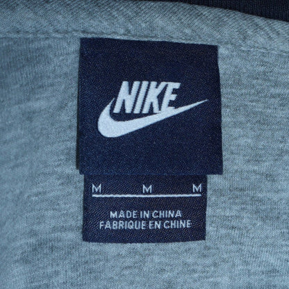 Mens UK Size M Nike Blue Full Zip Hoodie