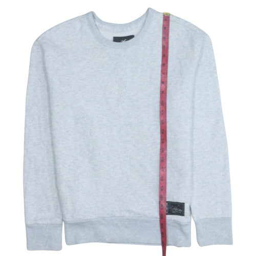 Mens UK Size XS Hollister Grey Pullover Sweatshirt