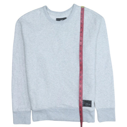 Mens UK Size XS Hollister Grey Pullover Sweatshirt