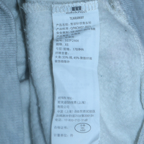 Mens UK Size XS Hollister Grey Pullover Sweatshirt