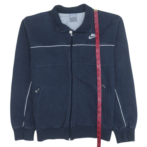 Mens UK Size M Nike Blue Full Zip Sweatshirt