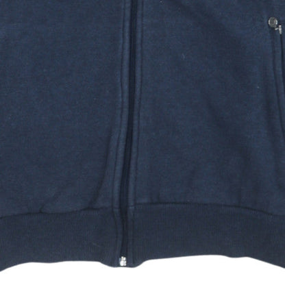 Mens UK Size M Nike Blue Full Zip Sweatshirt