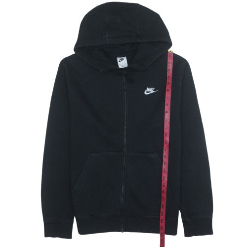 Mens UK Size S Nike Black Full Zip Hoodie