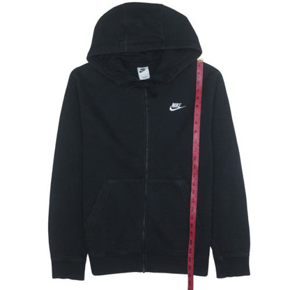 Mens UK Size S Nike Black Full Zip Hoodie