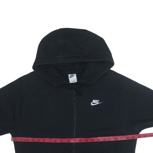 Mens UK Size S Nike Black Full Zip Hoodie