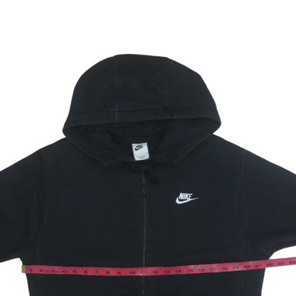 Mens UK Size S Nike Black Full Zip Hoodie