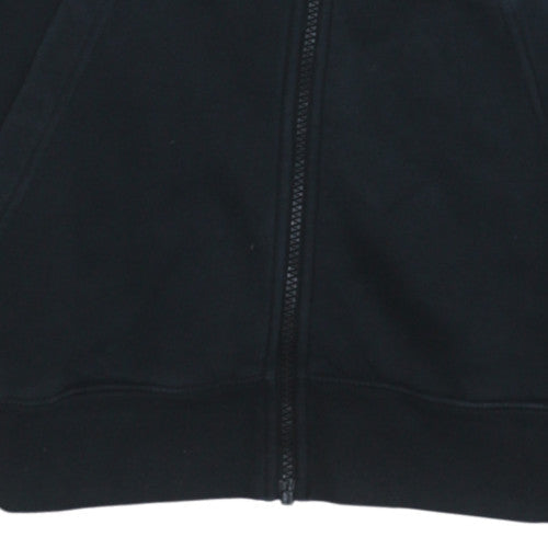 Mens UK Size S Nike Black Full Zip Hoodie