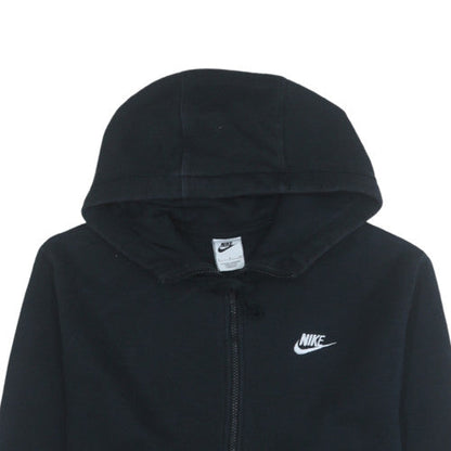 Mens UK Size S Nike Black Full Zip Hoodie