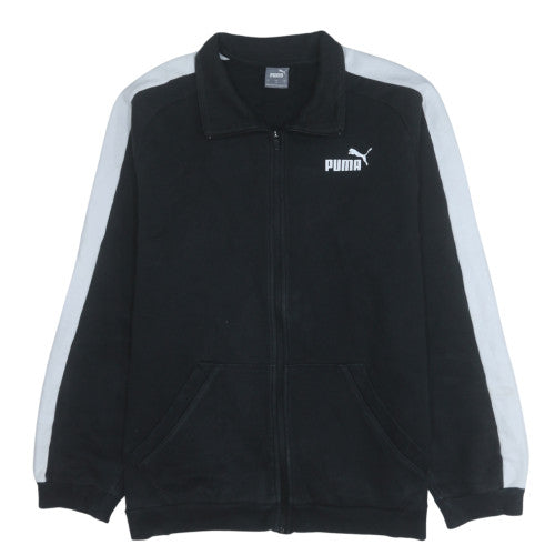Mens UK Size L PUMA Black Full Zip Sweatshirt