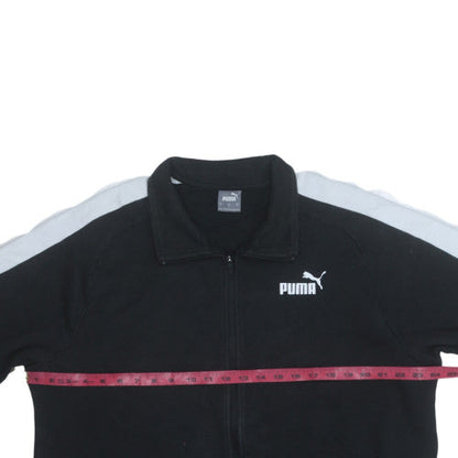 Mens UK Size L PUMA Black Full Zip Sweatshirt