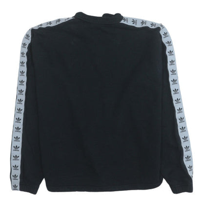 Womens UK Size 12 adidas Black Pullover Sweatshirt