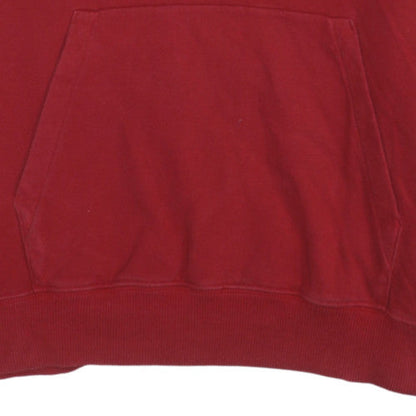 Mens UK Size M Champion Red Pullover Hoodie