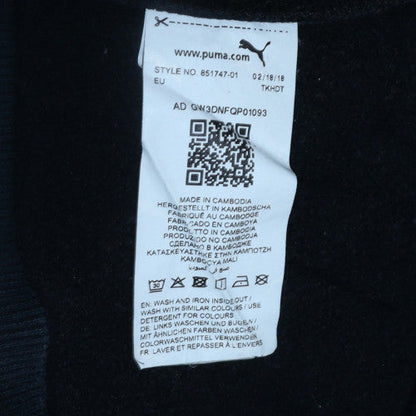 Mens UK Size S PUMA Black Pullover Sweatshirt