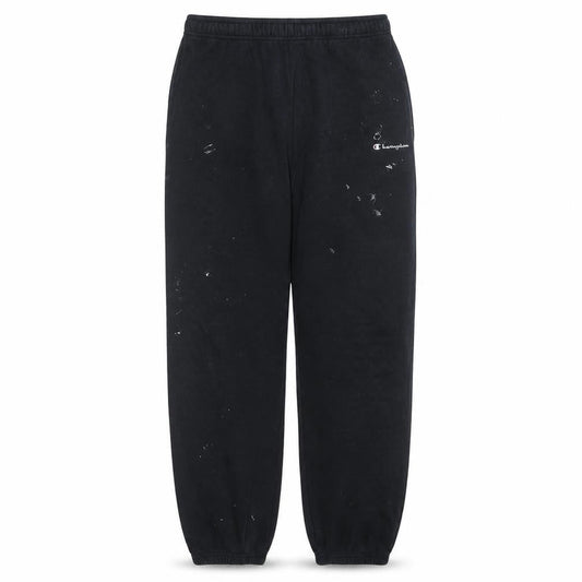 Mens UK Size L Champion Regular Fit Sweatpants Black Trousers