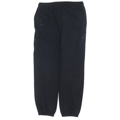 Mens UK Size L Champion Regular Fit Sweatpants Black Trousers