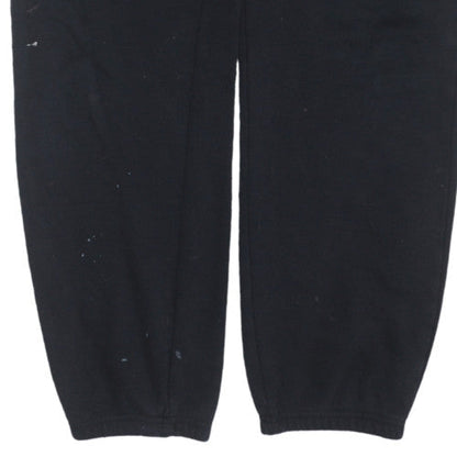 Mens UK Size L Champion Regular Fit Sweatpants Black Trousers