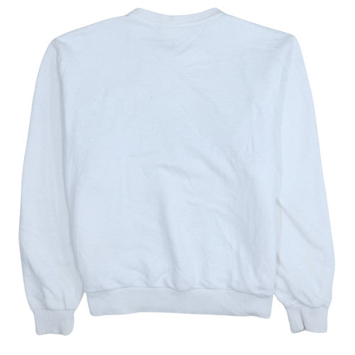 Womens UK Size 12 FILA White Pullover Sweatshirt