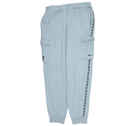 Mens UK Size L Nike Regular Fit Jogger Grey Trousers