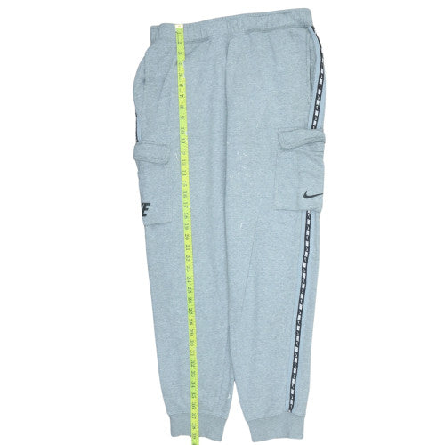 Mens UK Size L Nike Regular Fit Jogger Grey Trousers