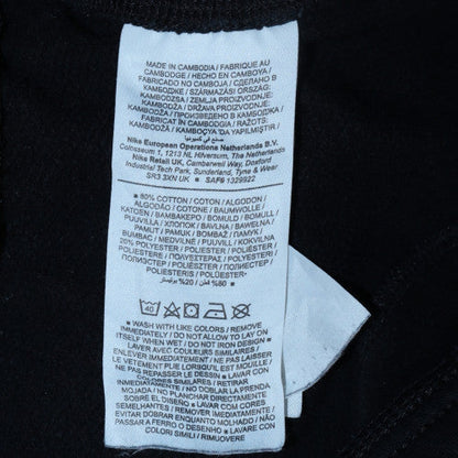 Mens UK Size S Nike Regular Fit Jogger Black Trousers