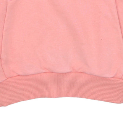 Womens UK Size 14 PUMA Pink Pullover Hoodie