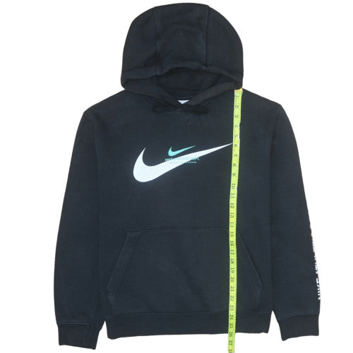 Mens UK Size L Nike Black Pullover Hoodie
