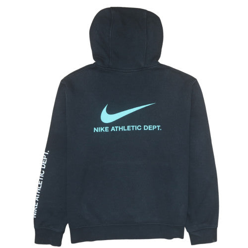 Mens UK Size L Nike Black Pullover Hoodie