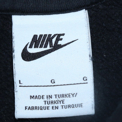 Mens UK Size L Nike Black Pullover Hoodie